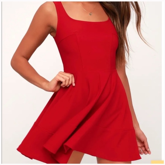 lulus home before daylight red dress Lulus | Dresses | Lulus Home Before Daylight Red Skater Dress Small